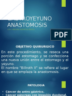 Gastro Ye Yu No Anastomosis