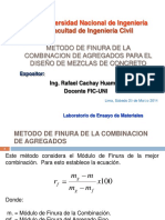 Modulo de Finura de La Combinacion RAFAEL CACHAY