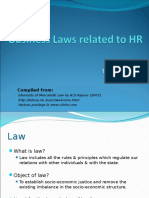 Statutory Compliance HR Full Material PPT Download Business Laws Related HR