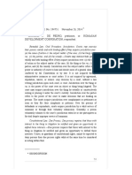 De Pedro vs. Romasan Development Corporation, 743 SCRA 52, November 26, 2014