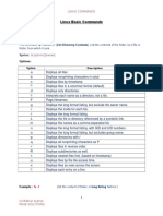 LINUX Basic Commands