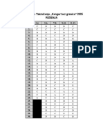 2005 Kengur Bez Granica III IV RESENJA PDF