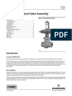 Fisher D4 Control Valve Manual