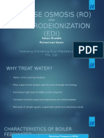 Reverse Osmosis and Electrodeionization