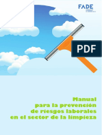 Manual para La Prevención de Riesgos Laborales en El Sector de La Limpieza PDF