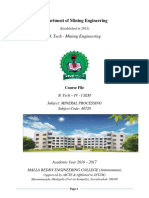 MP Course File PDF