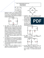 Lista de Exercicios - Fisica III - Circuitos Eletricos