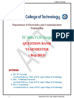 EC6601 VLSI Design Model QB