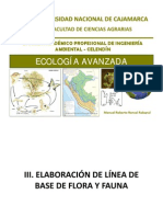 Iii. Elaboración de Linea de Base Flora y Fauna