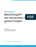 The Blockchain For Global Freight