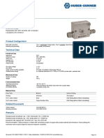 HUBER+SUHNER 3403.17.0051 Datasheet