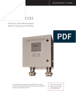 Scanner 1131: Electronic Flow Measurement Remote Telemetry Unit (RTU)