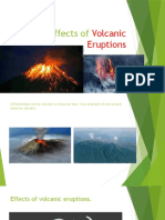 Effects of Volcanic Eruptions