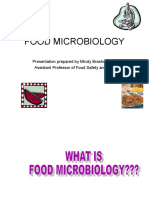 Food Microbiology: Presentation Prepared by Mindy Brashears, Ph.D. Assistant Professor of Food Safety and HACCP