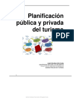 Planificacion Publica y Privada Del Turismo