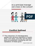 Conflict Management in School