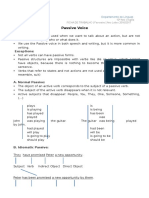 Passive Voice - Summary