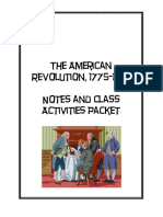 American Revolution Packet