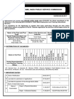 Notifcation TNPSC Hostel Superintendent Cum Physical Training Officer Posts1