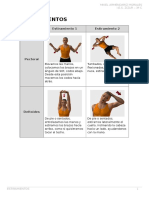 Trabajo Estiramientos de 3º de La ESO