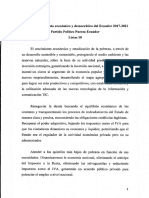 Plan de Trabajo Fuerza Ecuador Lista 10