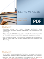 Mikrotik Capsman: Haydar Fadel May - 25 - 2014