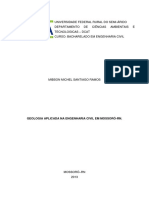 Geologia Aplicada A Eng. Civil em Mossoró - RN