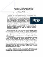 Article - Drama in Second Language Learning From A Psycholinguistics POV