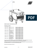 Spare Parts List: Arc 410c, Arc 650c, Arc 810c