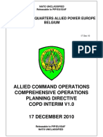 NATO Comprehensive Operations Planning Directive PDF