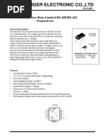 Tiger Electronic Co.,Ltd: Low-Power, Slew-Rate-Limited RS-485/RS-422 Transceivers