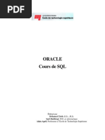 Cours de SQL Oracle ETS