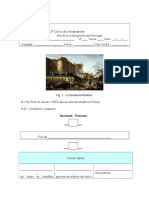 As Invasões Napoleónicas - Ficha de Avaliação