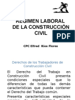 Regimen Laboral Sector Construccion