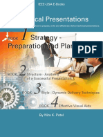 Technical Presentations Book 1 Strategy Preparation and Planning PDF