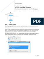 5 Steps To Draw A State Machine Diagram