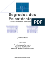 Profissiografia PCDF PRF