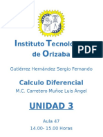 Unidad 3 Calculo Diferencial