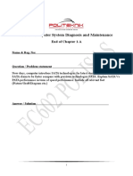 EC602-Computer System Diagnosis and Maintenance: End of Chapter 1-A