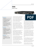 TimeProvider 5000 IEEE 1588 Grandmaster PDF