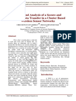 Ijeted: Design and Analysis of A Secure and Efficient Data Transfer in A Cluster Based Wireless Sensor Networks