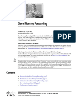 Cisco Nonstop Forwarding: First Published: July 22, 2002 Last Updated: December 4, 2006