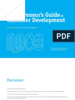 Entrepreneurs Guide To Customer Development PDF