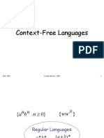 Context Free Grammars