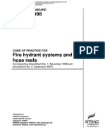 CP 29 - 1998 Code PF Practice For Fire Hydrant Systems and Hose Reels