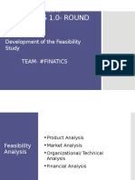 Blueprints 1.0-Round 2: Development of The Feasibility Study Team - #Finatics