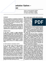 Third World Sanitation Options The Zambian Case: David M. Todd