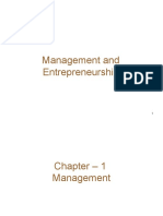 Chapter 1 Management