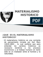 El Materialismo Historico