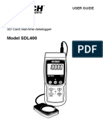 Light Meter: Model SDL400